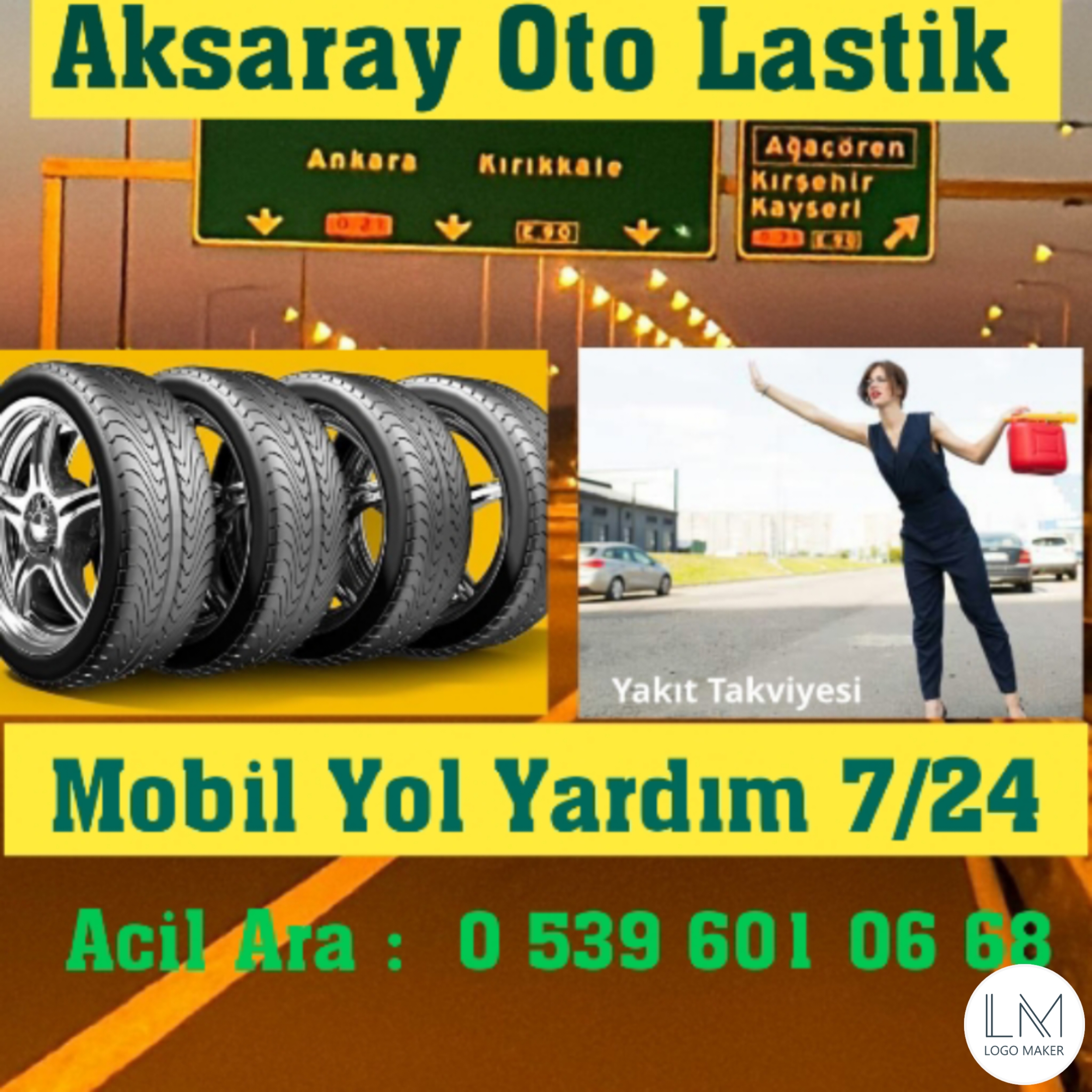 Aksaray Otoban Lastikçi
